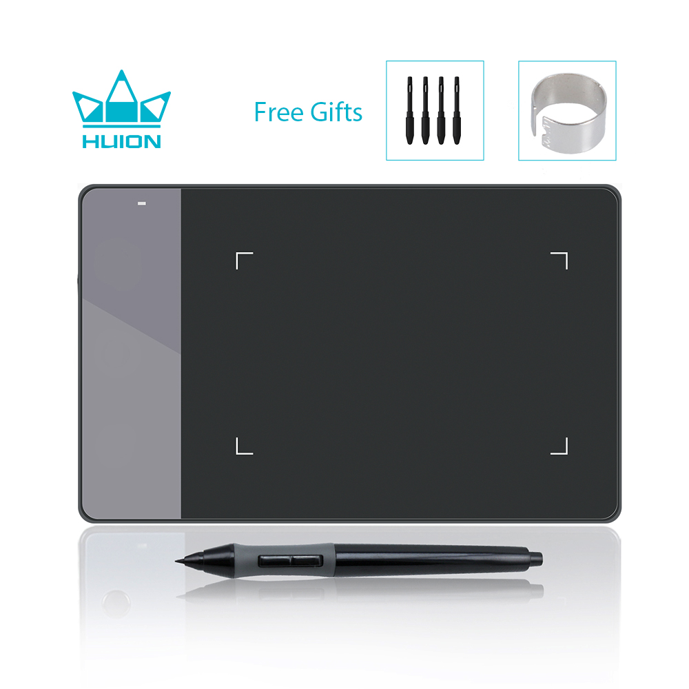 Drawing Pad Signature - HUION 420 แท็บเล็ตกราฟิก 4x2.23 นิ้ว Mini