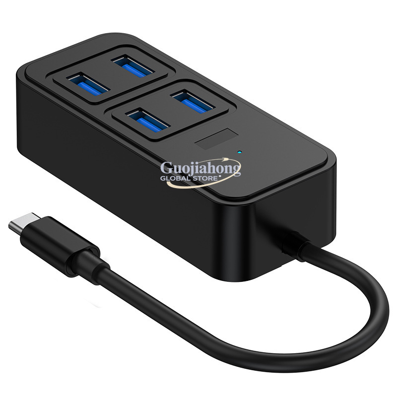 Multi Port Usb Hub - ฮับ USB3.0 แบบข้ามพรมแดน, อุปกรณ์เชื่อมต่อ USB, TYPE-C