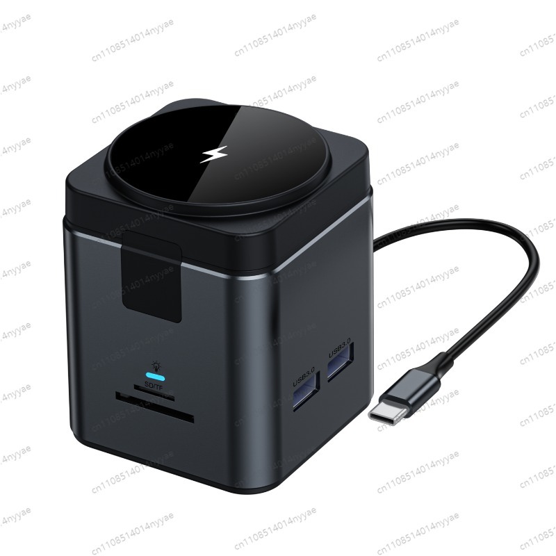 Multi Port Usb Hub - สถานีชาร์จแบบตั้งโต๊ะ 100W - ที่ชาร์จเร็ว PD พร้อมฮับ