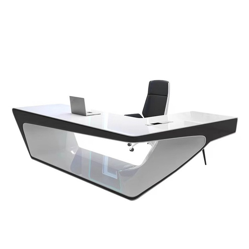 โต๊ะทำงานดีไซน์เนอร์ โต๊ะประธา - Office Management Technology บทวิจารณ์และราคา