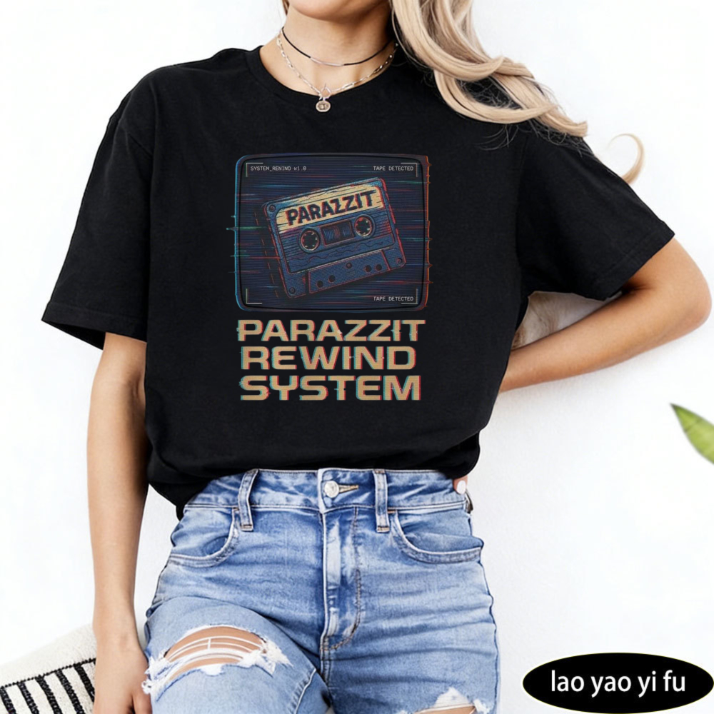 เสื้อยืดลายกราฟิก VHS สไตล์วิน - The Office Tech บทวิจารณ์และราคา