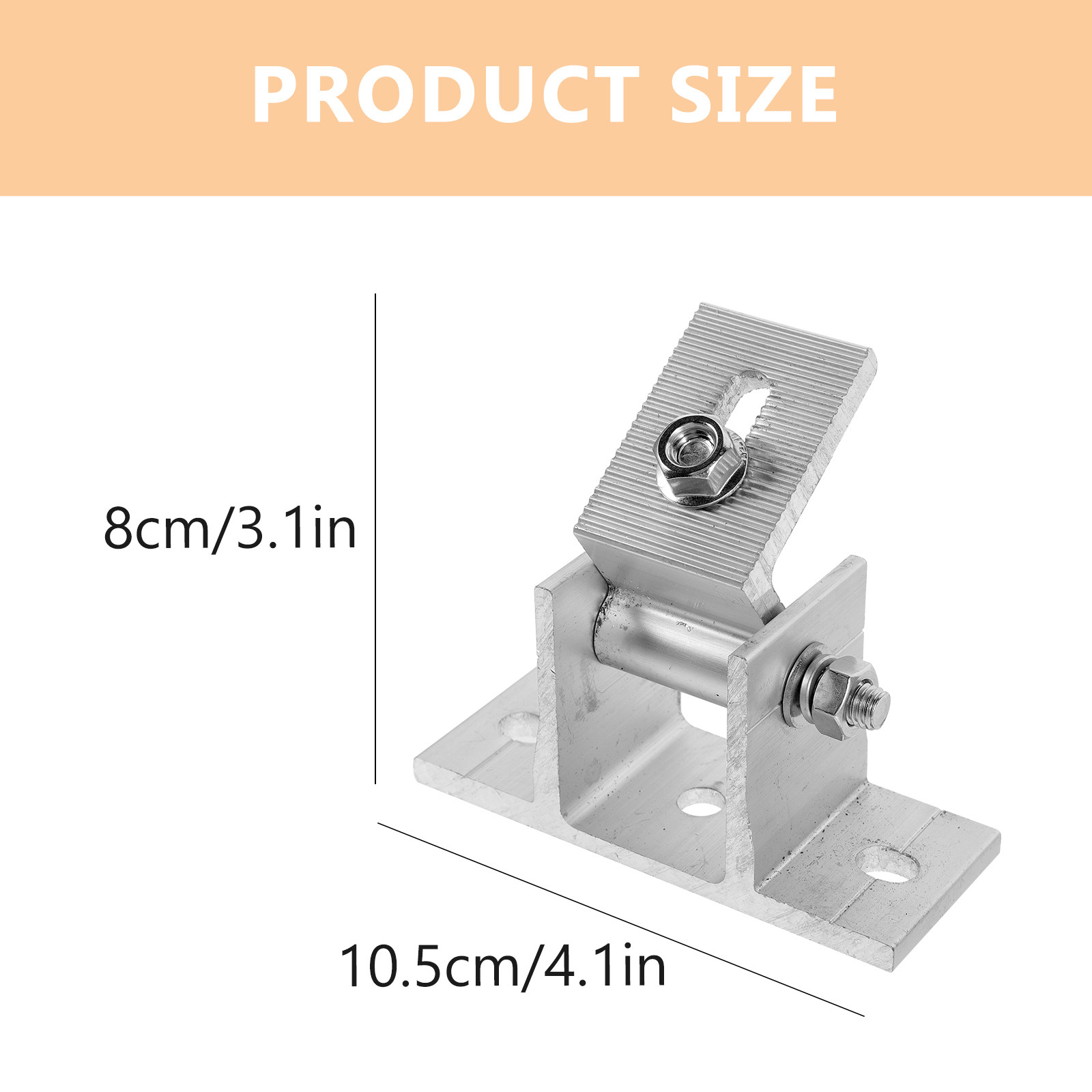 ขายึดแผงโซลาร์เซลล์แบบปรับได้  - Flat Panel Mount Tilt บทวิจารณ์และราคา