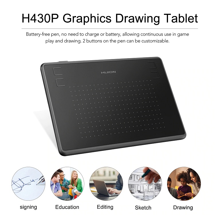 กระดานวาดภาพดิจิทัล Stock H430 - Drawing Pad Signature บทวิจารณ์และราคา