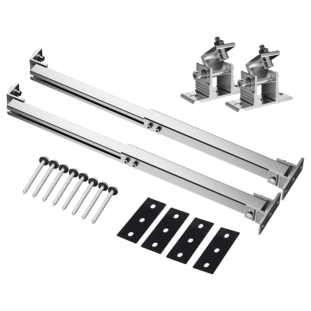 ขายึดแผงโซลาร์เซลล์แบบปรับได้  - Flat Panel Mount Tilt บทวิจารณ์และราคา