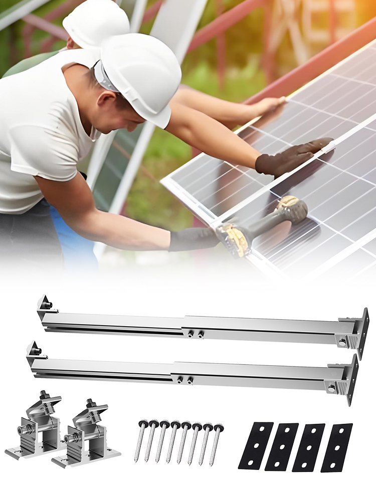 ขายึดแผงโซลาร์เซลล์แบบปรับได้  - Flat Panel Mount Tilt บทวิจารณ์และราคา