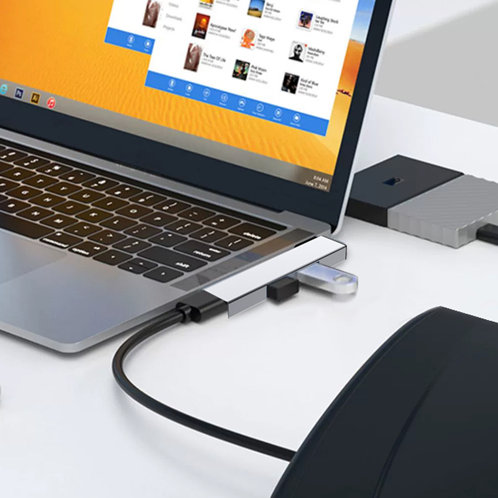 3 ใน 1 USB 3.0 HUB 3 พอร์ตมัลต - Multi Port Usb Hub บทวิจารณ์และราคา