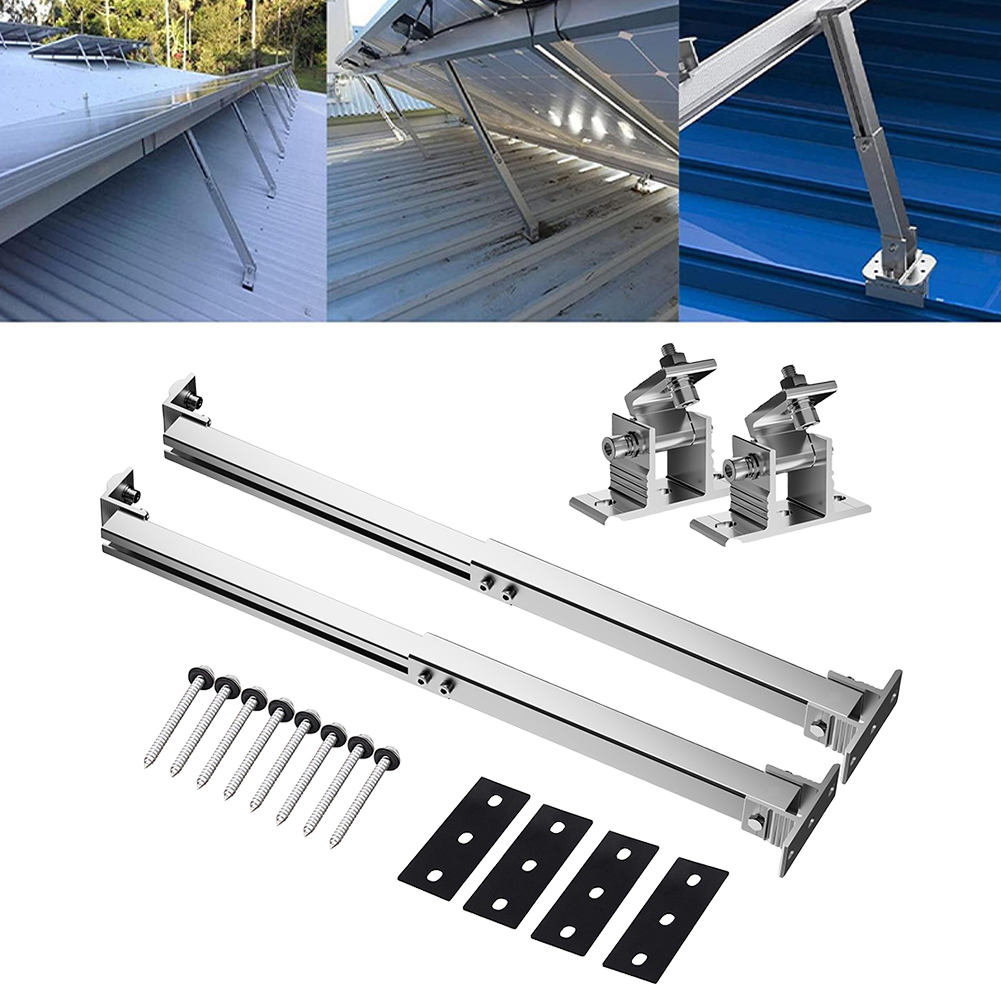 โครงยึดแผงโซลาร์เซลล์สำหรับรถบ - Flat Panel Mount Tilt บทวิจารณ์และราคา