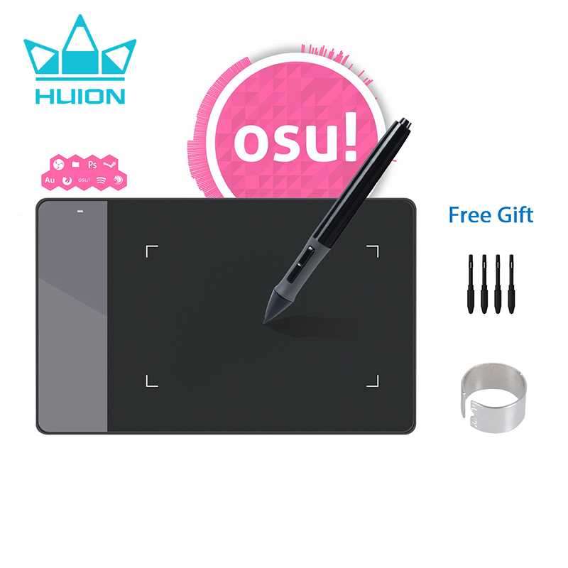 HUION 420แท็บเล็ตกราฟิก OSU Ga - Drawing Pad Signature บทวิจารณ์และราคา