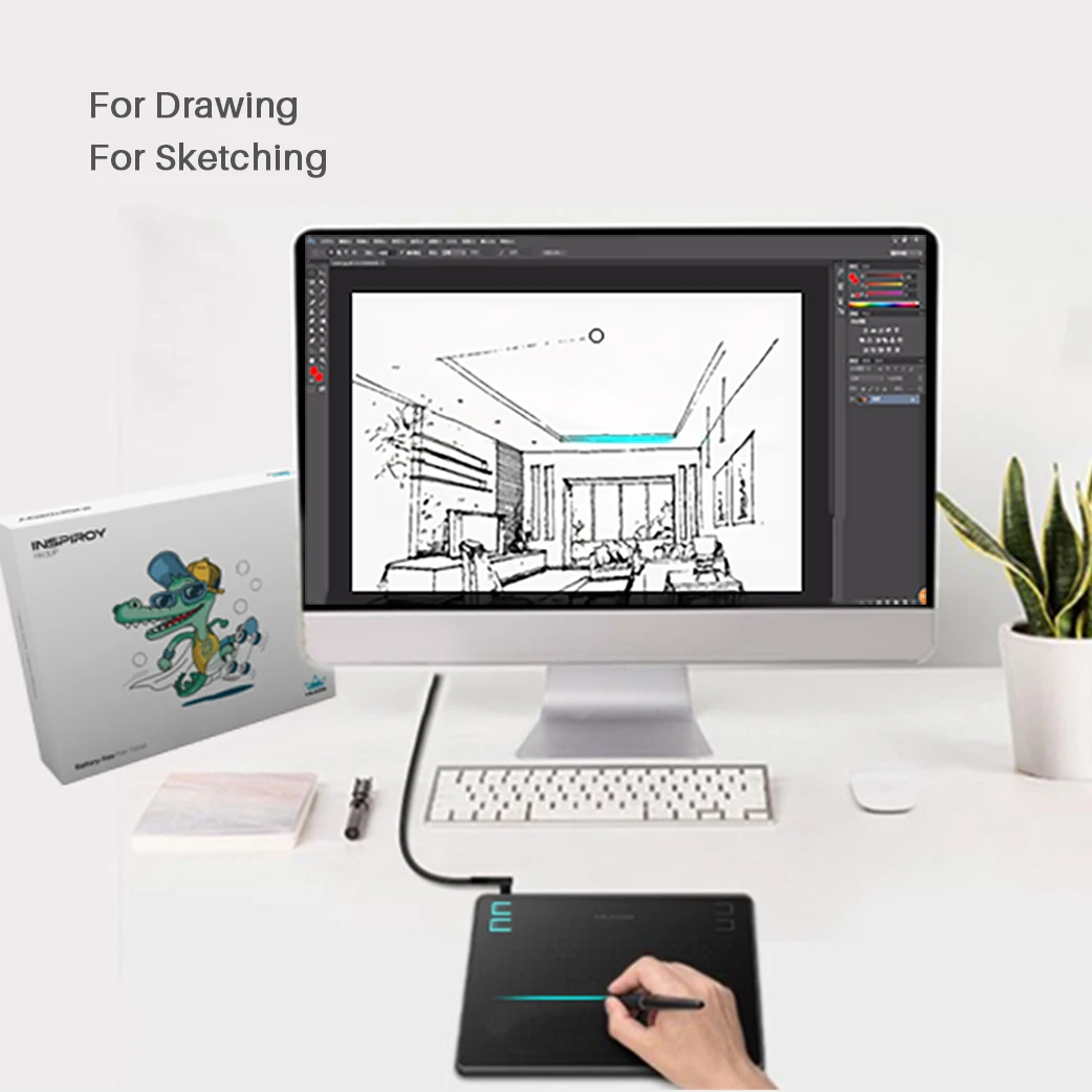z แท็บเล็ตการวาดภาพกราฟิกอิเล็ - Drawing Pad Signature บทวิจารณ์และราคา
