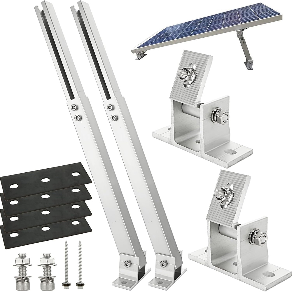 ขายึดแผงโซลาร์เซลล์แบบปรับได้  - Flat Panel Mount Tilt บทวิจารณ์และราคา