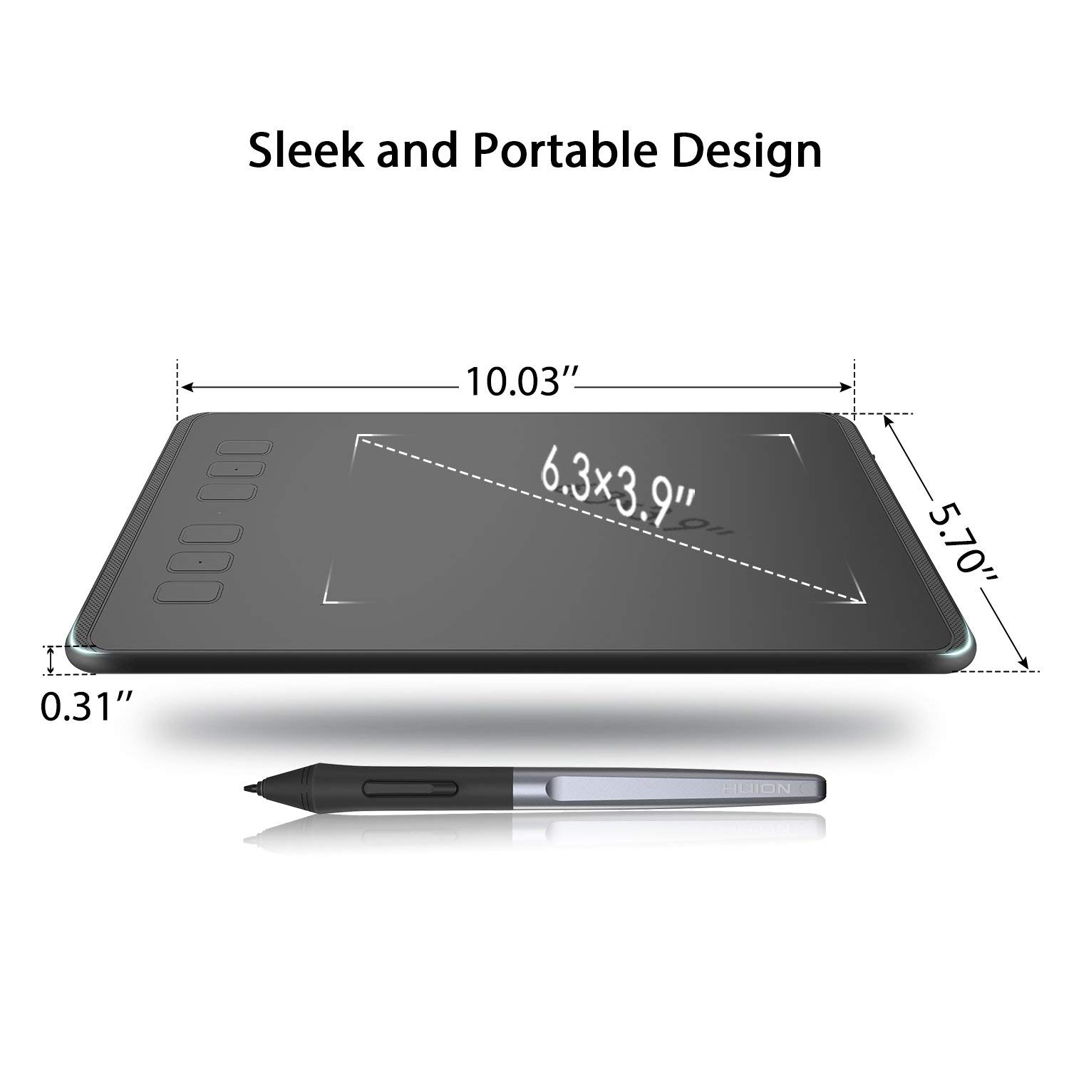 แท็บเล็ตกราฟิก 6 นิ้ว รุ่น H64 - Drawing Pad Signature บทวิจารณ์และราคา