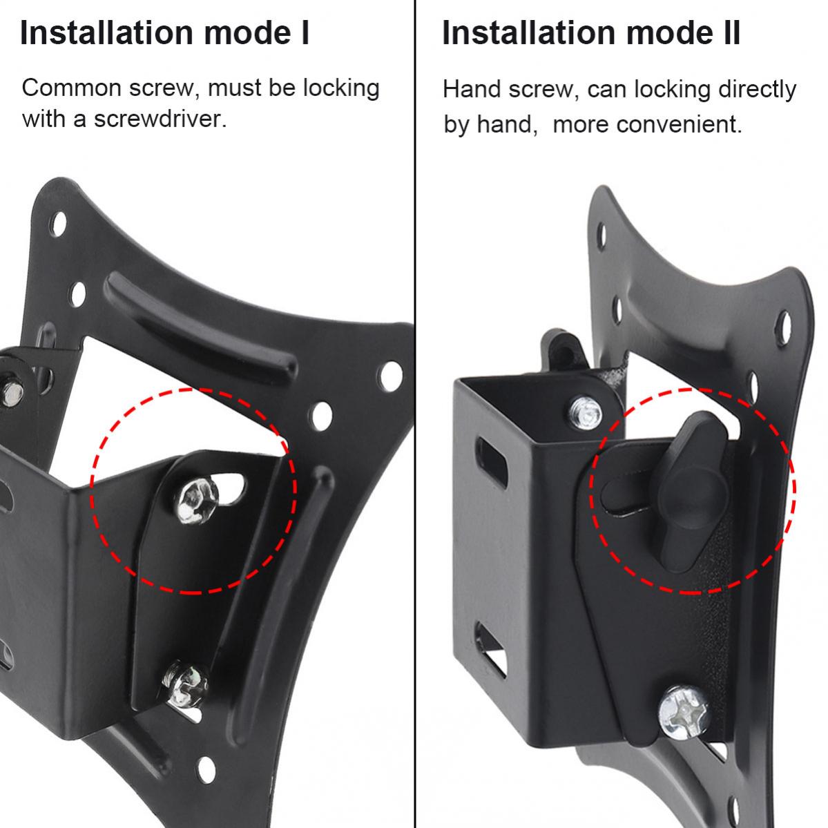 10 องศาเอียงคงที่แบนแผงทีวีกรอ - Flat Panel Mount Tilt บทวิจารณ์และราคา