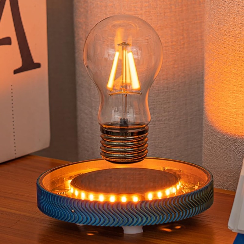 หลอดไฟ LED ลอยได้ไร้สาย โคมไฟต - The Office Tech บทวิจารณ์และราคา