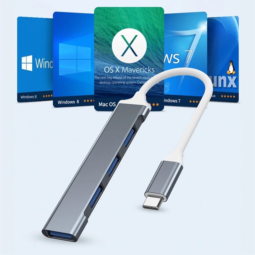 ฮับ USB 3.0 4 พอร์ต ฮับ USB คว - Multi Port Usb Hub บทวิจารณ์และราคา