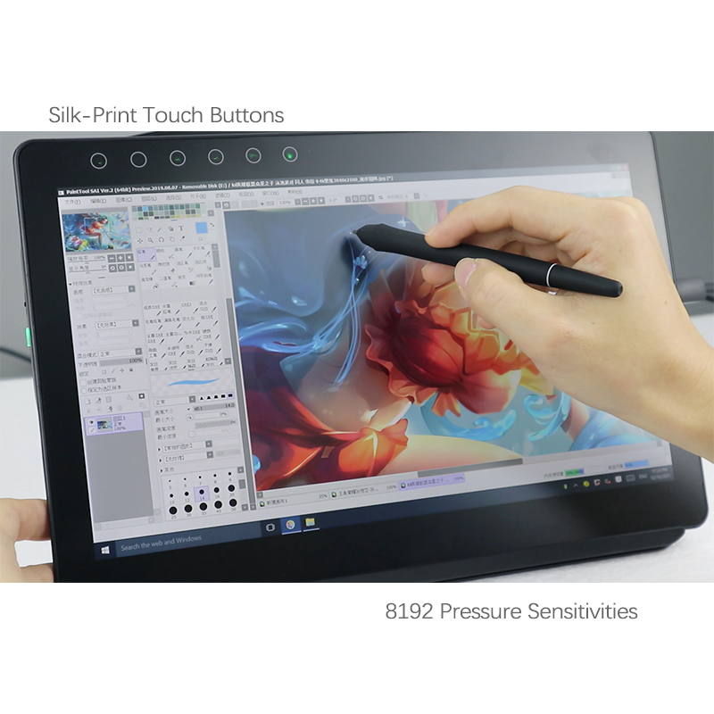 แท็บเล็ตกราฟิกขนาด 13.3 นิ้ว แ - Drawing Pad Signature บทวิจารณ์และราคา