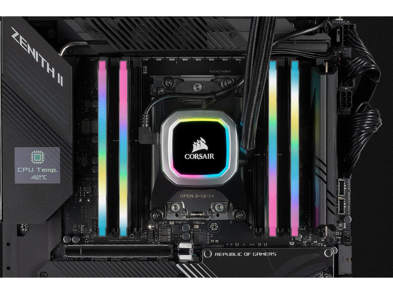 CORSAIR Vengeance RGB Pro SL 3 - Corsair Ram Vengeance 16Gb บทวิจารณ์และราคา